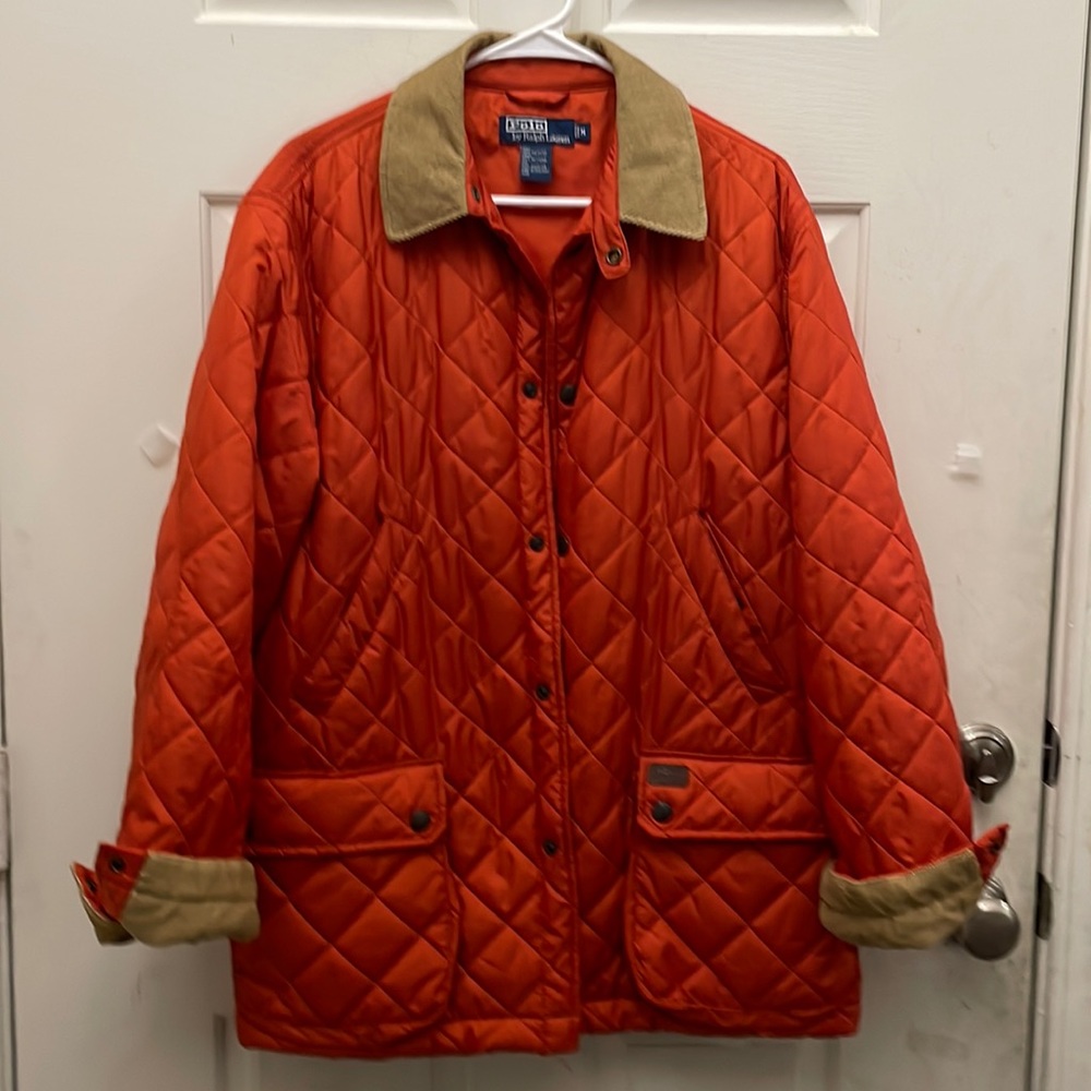 Vintage Polo by Ralph Lauren Quilted Beaton Jacket Sz M
